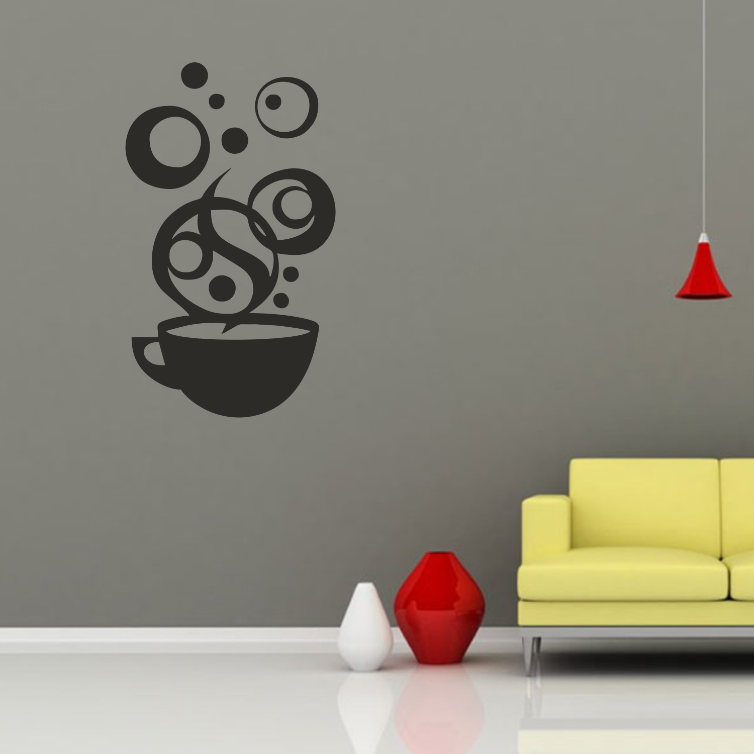 Image : Ceasca abstracta de cafea